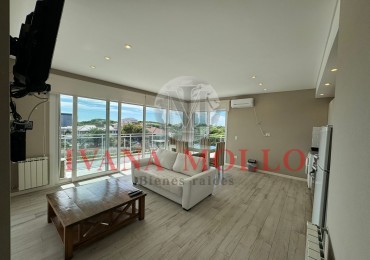 Departamento en venta 3 ambientes en Arenas IV, Mar de Ostende con vista al mar