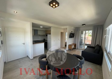 Departamento en venta 2 ambientes en Pinamar con cochera y amoblado 