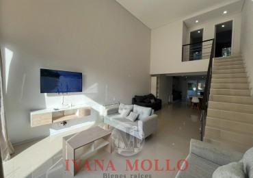 Departamento en venta 3 ambientes en Zentiva, Pinamar con patio y parrilla