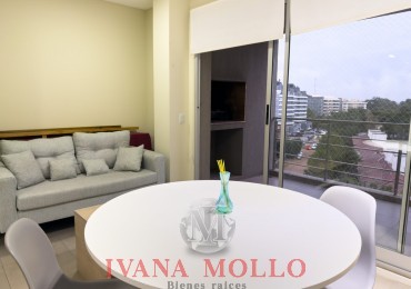 Departamento en venta 2 ambientes en Zentiva Pinamar con parrilla